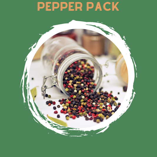 Pepper Pack set of 4