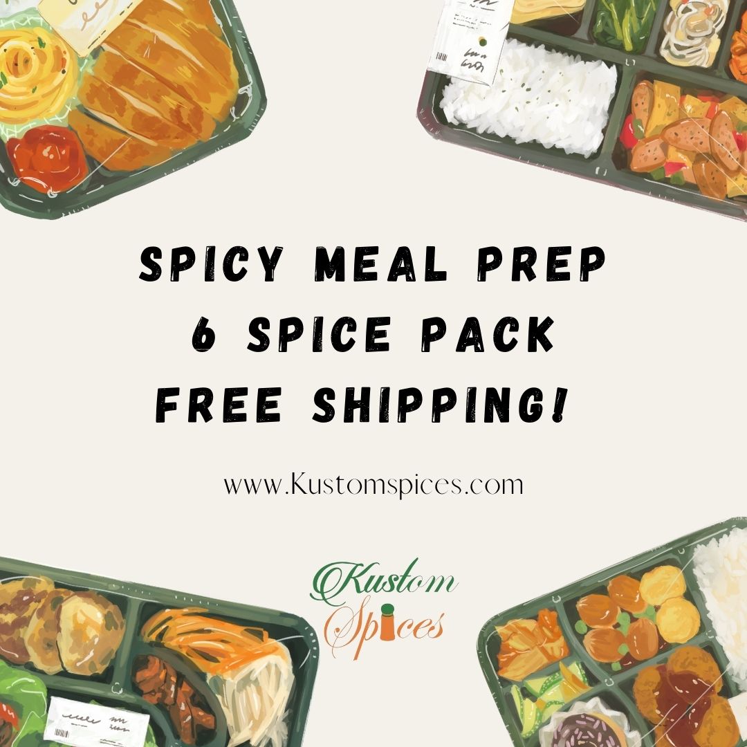 Spicy Meal Prep 6 Set of Spices