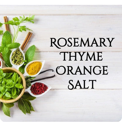 Rosemary Thyme Orange Salt