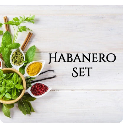 Habanero Set of 4